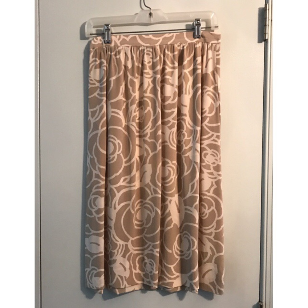 Vintage Christian Dior Silk Skirt
